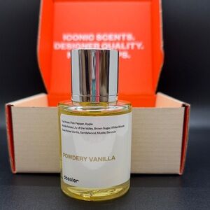 Dossier Powdery Vanilla Body Oil - Silver Cap